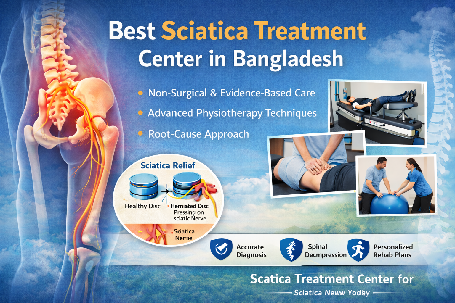Best Sciatica Treatment Center in Bangladesh