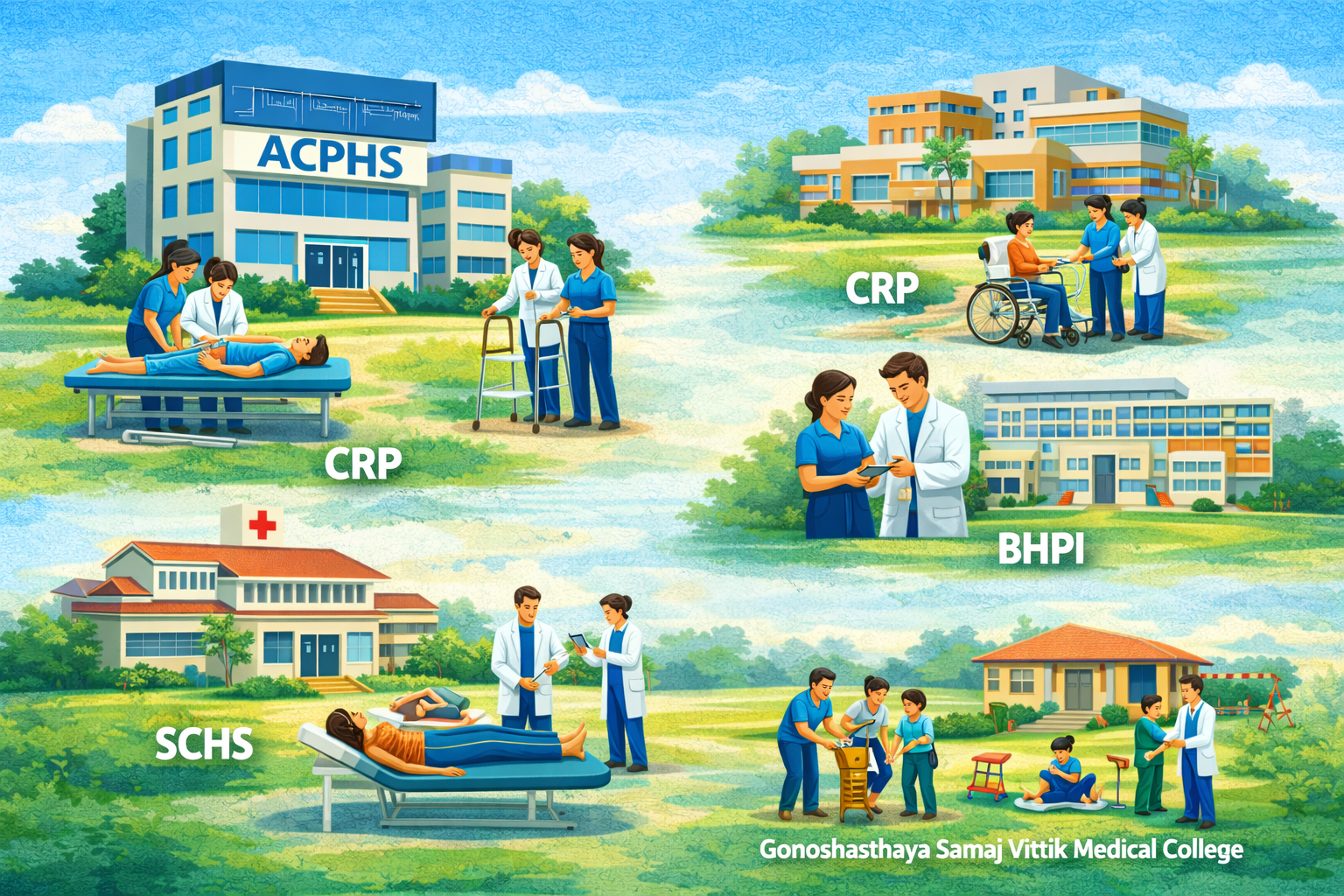 Top 5 Physiotherapy Colleges for Practical Training in Bangladesh