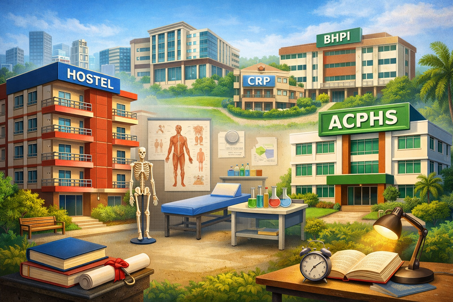 Read more about the article Top Physiotherapy Colleges Offering Hostel Facilities in Dhaka